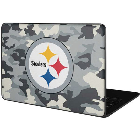 NFL Pittsburgh Steelers Camo Google Pixelbook Go Skin